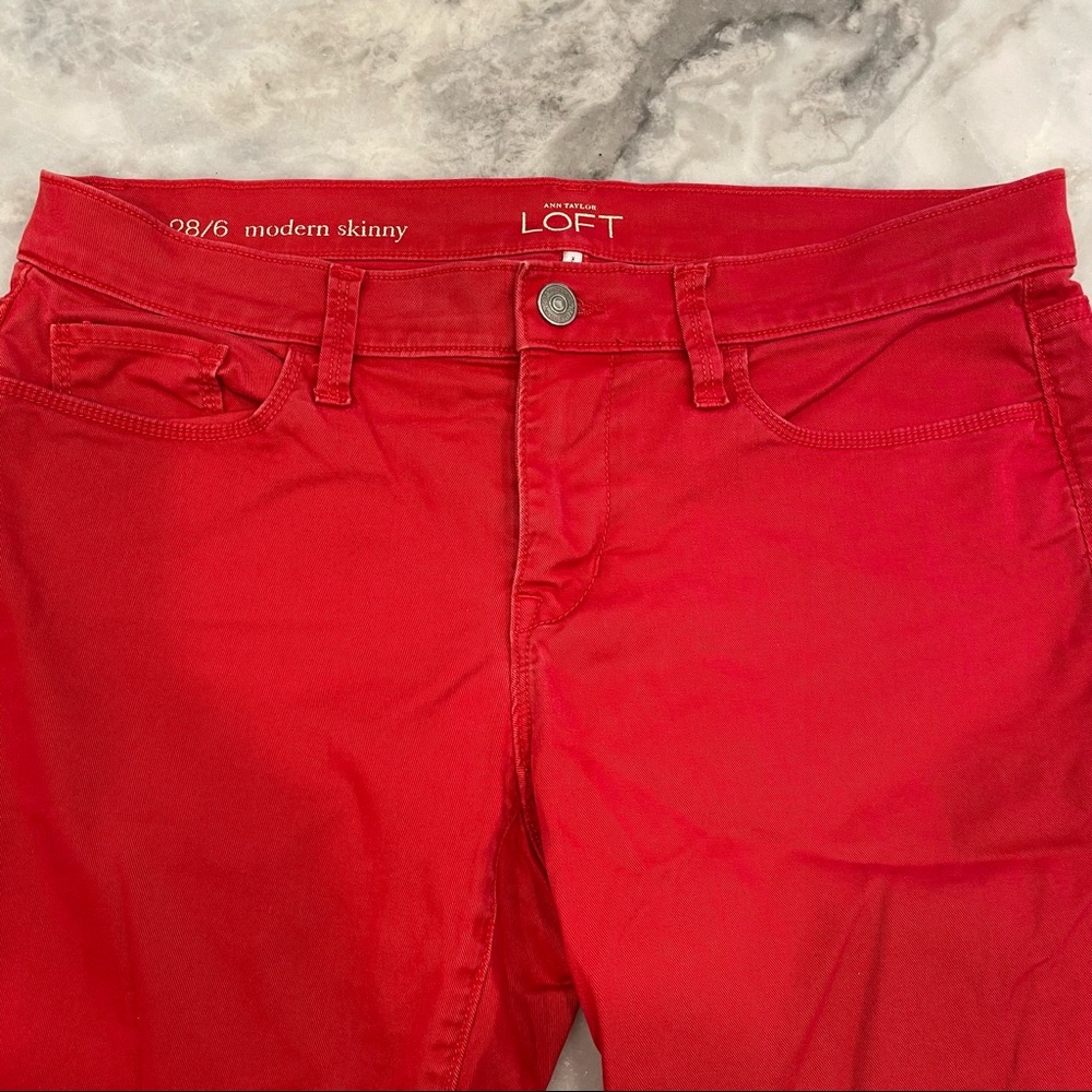 Ann Taylor Loft Skinny Pants Size 28/6